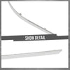 G-PLUS Front Passenger Right Side Bumper Trim Compatible with Benz E350 4Matic Coupe 2-Door 2012-2013 Fit Benz E350 E550 Base Coupe 2-Door 2010-2013 2078852021, MB1047115 Silver