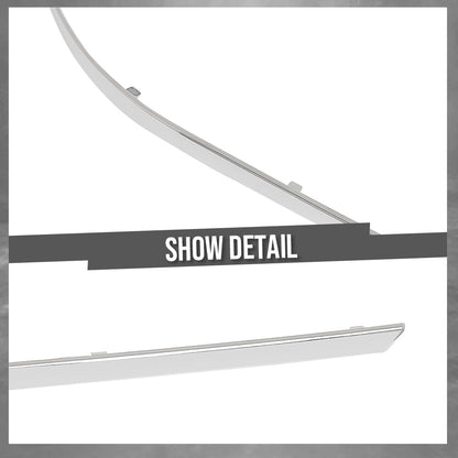 G-PLUS Front Passenger Right Side Bumper Trim Compatible with Benz E350 4Matic Coupe 2-Door 2012-2013 Fit Benz E350 E550 Base Coupe 2-Door 2010-2013 2078852021, MB1047115 Silver