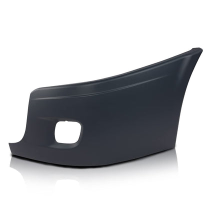 G-PLUS Light Bumper End Reinforcement With Fog Light Hole Compatible with 2008-2017 Freightliner Cascadia Left Driver Side Bumper Cover 2127300004