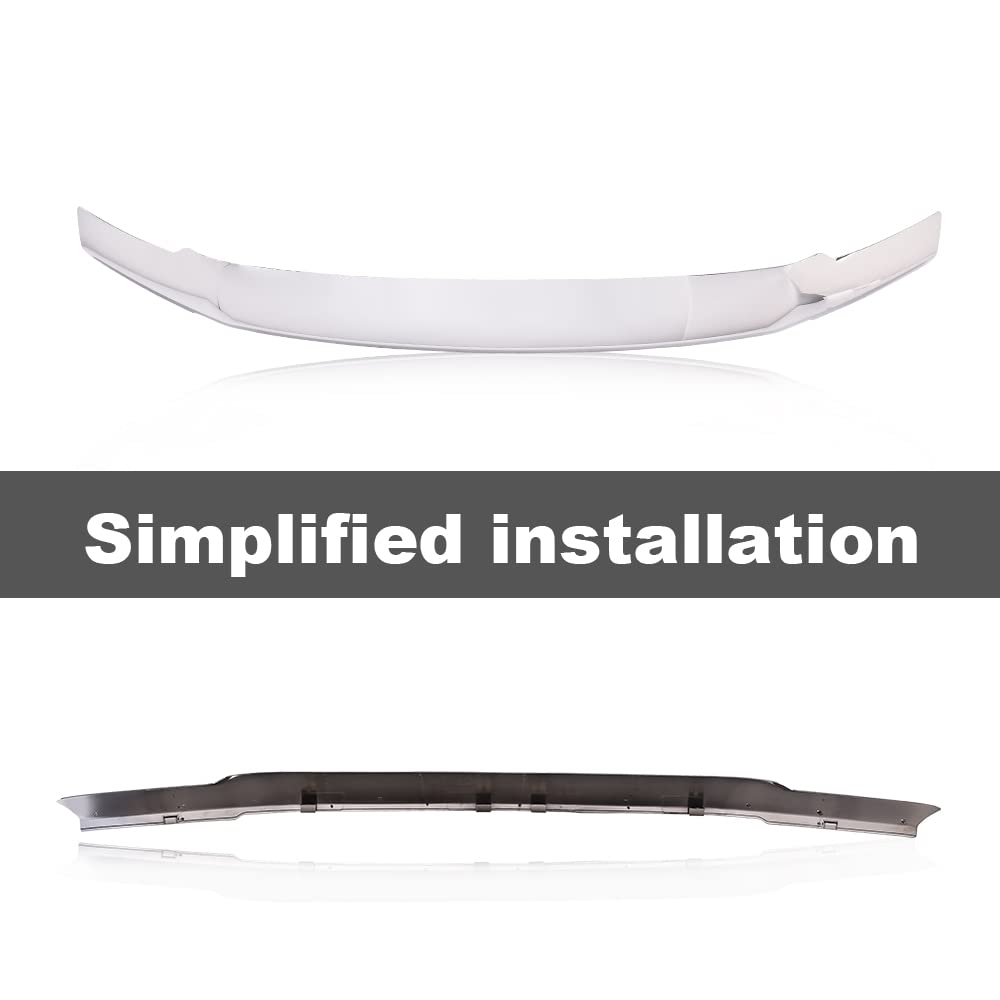 G-PLUS Hood Deflector Compatible with Ford F250 F350 F450 F550 Super Duty 2017 2018 2019,Bug Shield Guard Bonnet Protector