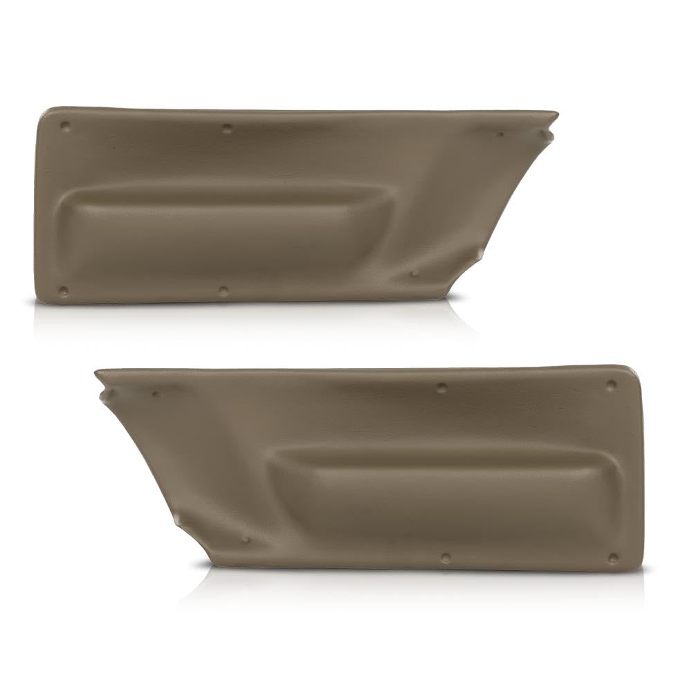 G-PLUS Door Panel Insert Brown Compatible with Volkswagen New Beetle 2003-2010, Not Fit for hatchback, Only Fit for Beetle Convertibles
