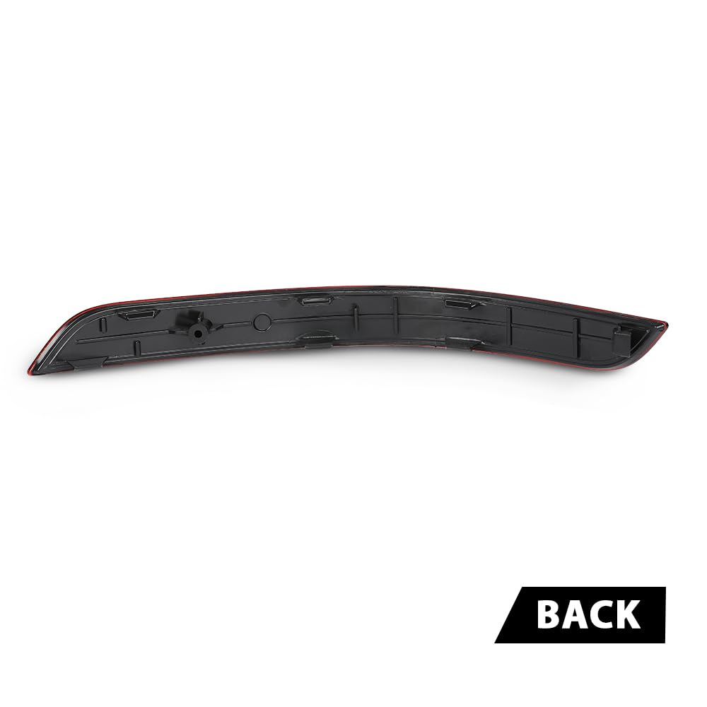 G-PLUS Rear Bumper Reflector Left+Right Compatible with Benz X204 GLK GLK350 2013-2015 2048200374, 2048200474, A2048200374, A2048200474