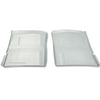 G-PLUS Pair Extended Floor Pan Set Fit 1973-1987 Chevy GMC/Truck/Suburban/Blazer/Jimmy,Front Floor Pans Replacement Drivers & Passengers Sides Silver