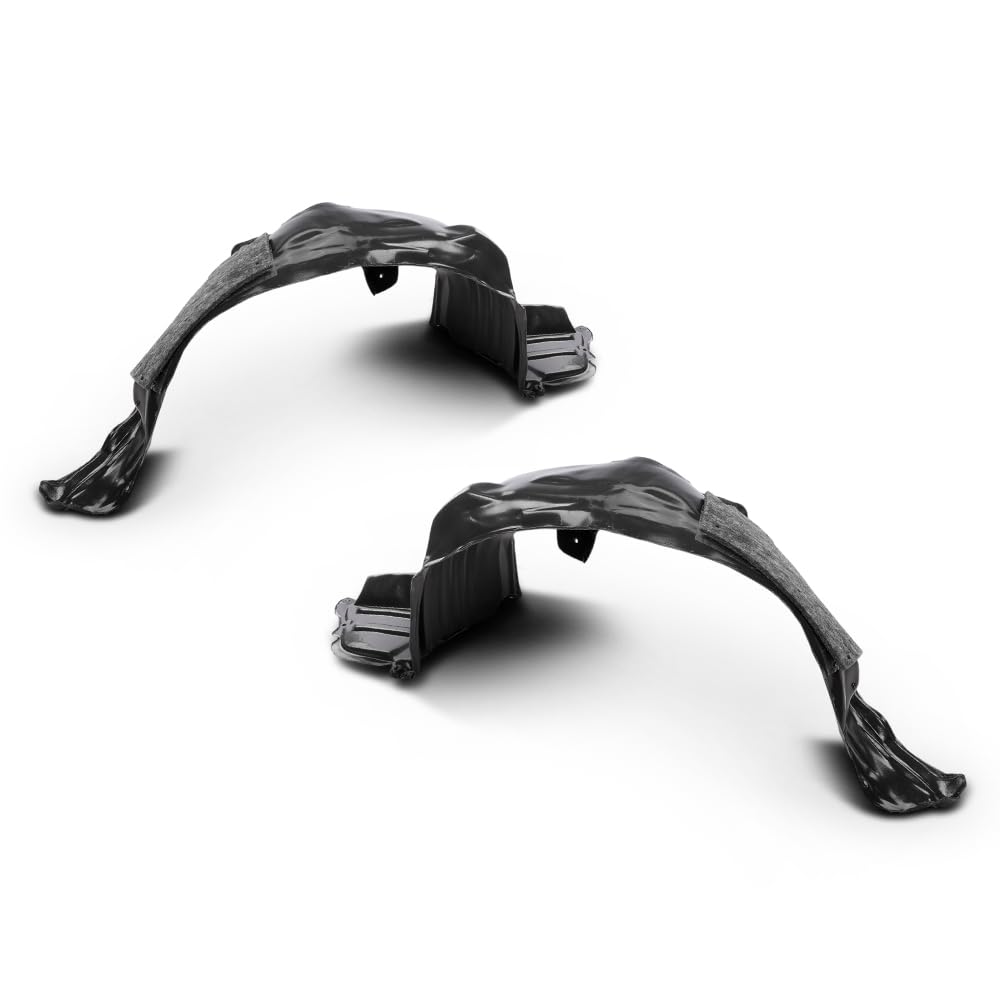 G-PLUS Inner Fender Liner Set Compatible with Su-baru Impreza 2015-2016 59110FJ080, 59110FJ090, SU1248126, SU1249126 Direct OE Replacement Black