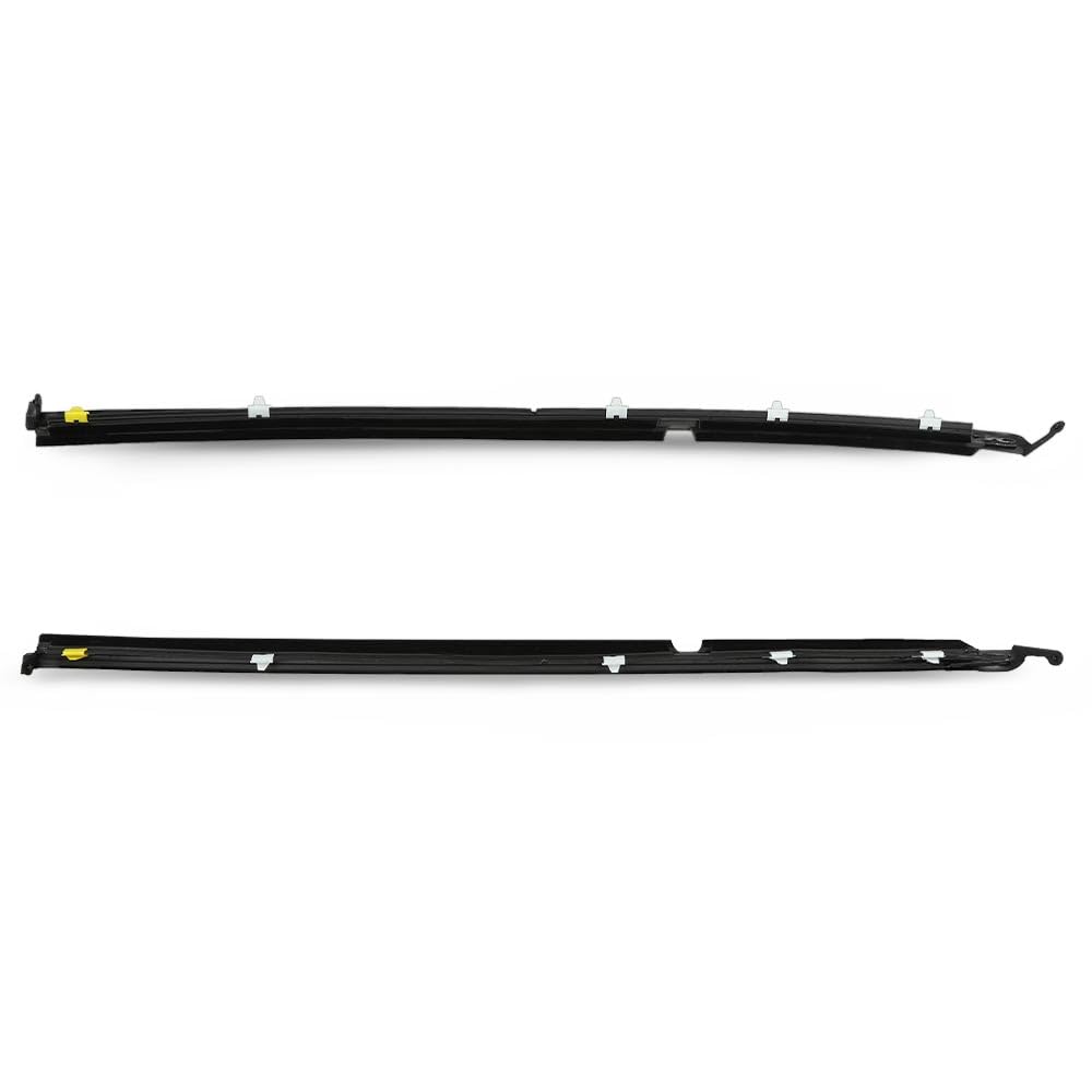 G-PLUS Weatherstrip Seals Door Glass Window Compatible with Miata MX-5 1990-2005 L&R NA0158810F, NA0159810F