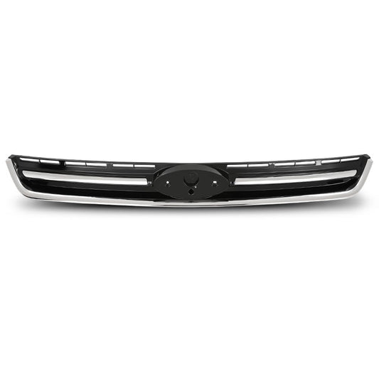 G-PLUS Front Upper Bumper Grille Grill W/Chrome Molding, Compatible with Ford Esacpe 2013-2016, CJ5Z8200DD, FO1200541