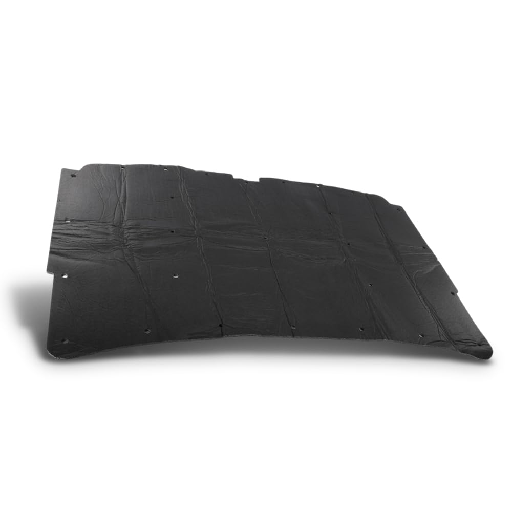 G-PLUS Hood Insulation Pad w/ Clips Compatible with Dodge Ram Truck 1981-1993 | OE Replacement | Noise & Heat Reduction | 1-Year Warranty
