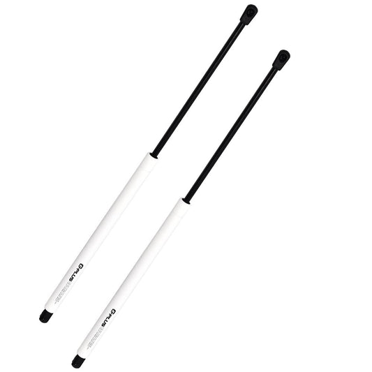 【Multi-Colored】G-PLUS Gas Strut,Lid Support,Gas Shocks,Compatible with 05-06 Chevy Suburban 1500,2500, Tahoe,GMC Yukon | Denali XL 1500/2500,Rear Door Hatch Tailgate,Hood Struts 2Pcs Matt White