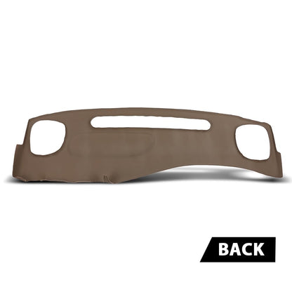 G-PLUS TPE Dashboard Dash Cover Compatible with Chevy S10 Blazer GMC S15 Jimmy Pickup 1999 2000 2001 2002 Dash Board Cover Beige