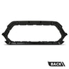 G-PLUS Front Upper Grille Outer Frame Surround Compatible with Toyota Tacoma 2016-2022 Matte Black