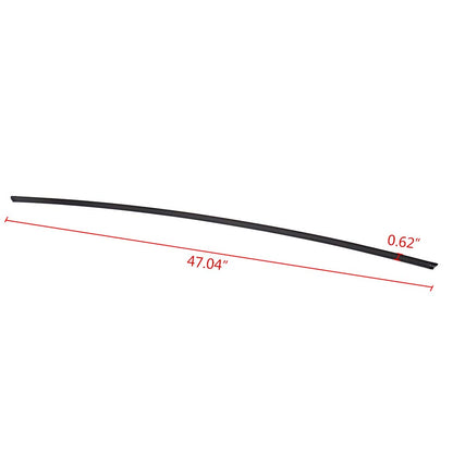 G-PLUS Front Windshield Upper Moulding Seal Compatible with BMW E90 3-Series 323i 325i 325xi 328i 328xi 330i 330xi 335i 335xi M3 Black