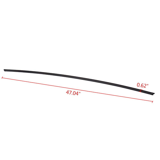 G-PLUS Front Windshield Upper Moulding Seal Compatible with BMW E90 3-Series 323i 325i 325xi 328i 328xi 330i 330xi 335i 335xi M3 Black