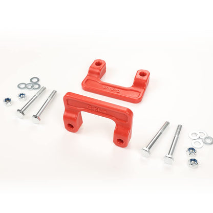 G-PLUS Dual Steering Stabilizer 2"Leveling Kit Compatible With 2007-2018 Chevy/GMC 1500 | 07-20 Yukon (Red color)