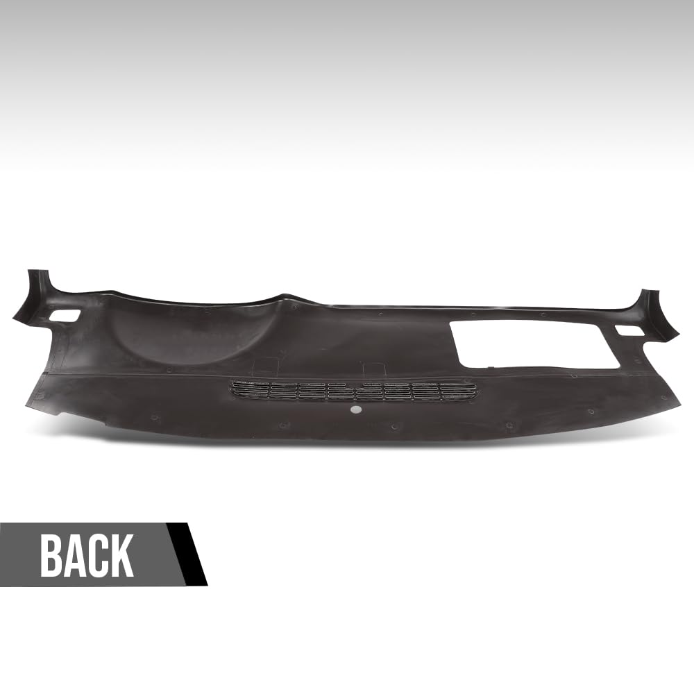 G-PLUS TPE Molded Dash Cover Cap Overlay Compatible with Chevy Avalanche/Tahoe/Suburban/Silverado 2007-2014 GMC Yukon/Yukon/Sierra 2007-2014,Fit Models WITHOUT Dash Speaker & Amp Brown