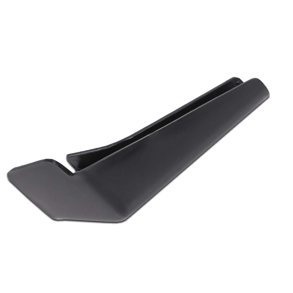 G-PLUS RV Rain Gutter Spout Long Version Left and Right Black Gutter Spout 3 1/2" Long 4pcs