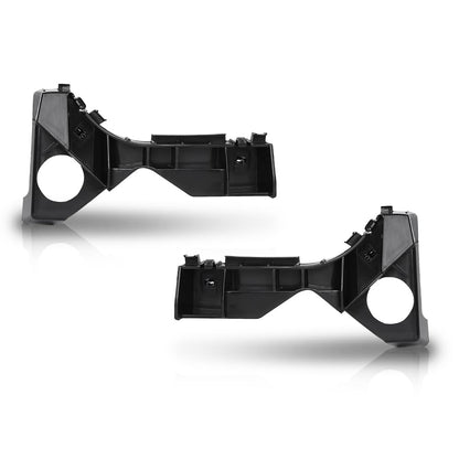 G-PLUS Front Left & Right Side Bumper Bracket Set Compatible with Toyota Corolla CE/LE/S 2003-2008 5211502061 Black