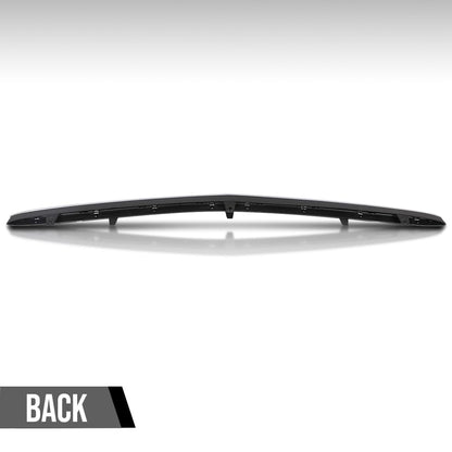 G-PLUS Front Bumper Lower Center Molding Trim Spoiler Compatible with Benz S63 AMG S550 S600 S550e 2014-2017 2228800108 Chrome Black