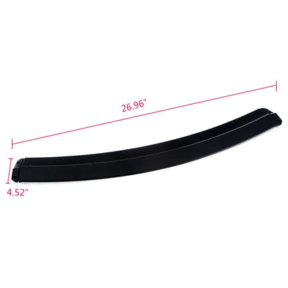 G-PLUS Front Bumper Lip Spoiler Air Chin Body Kit Spiltter Compatible for 2015-2016 Dodge Charger SRT