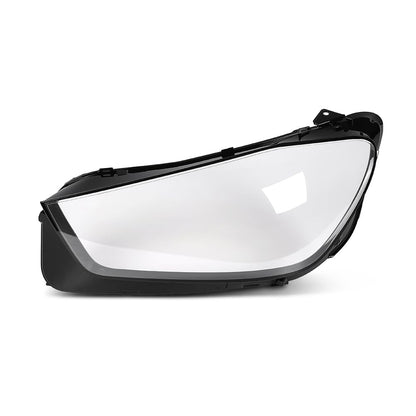 G-PLUS Headlight Lens Cover Compatible with Benz GLC Class W253 X253 2019 2020 2021 2022 Left & Right Front Headlamp Lens Cover Clear