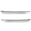 G-PLUS Front Lower Bumper Trim Molding Chrome Compatible with Chevy Tahoe (submodel: LS, LT, PPV, SSV) / Suburban (submodel: LS, LT) 2015-2020 Set of 2 Driver & Passenger Side 22936485, 22936484