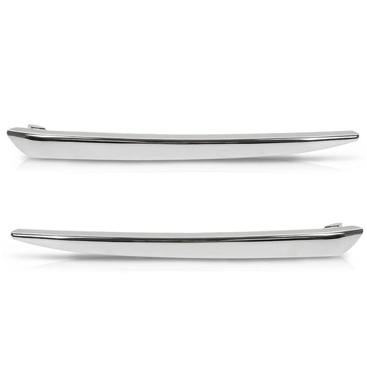 G-PLUS Front Lower Bumper Trim Molding Chrome Compatible with Chevy Tahoe (submodel: LS, LT, PPV, SSV) / Suburban (submodel: LS, LT) 2015-2020 Set of 2 Driver & Passenger Side 22936485, 22936484