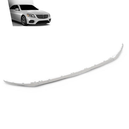 G-PLUS Front Bumper Center Molding Trims LH+RH 3Pcs Compatible with Benz W222 S-Class S450 S560 2018-2020 222-885-76-00