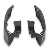 G-PLUS Rear Fiberglass Bumper Fillers Set of 2 Compatible with Cadillac Deville 1980-1992/Fit for Cadillac Fleetwood 1980-1992/Fit Cadillac Brougham 1980-1992 Black