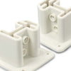 G-PLUS Ladder Flanges Compatible with Heavy Duty Resin in-Pool Above Ground Swimming Pool Ladder