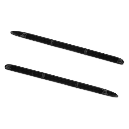 G-PLUS Left & Right Rear Bumper Lower Trim Molding Compatible with Toyota Camry SE XSE 2018 2019 2020 2021 5272306010, 5272406010 Black Bumper Molding Trim Lower 2PCS