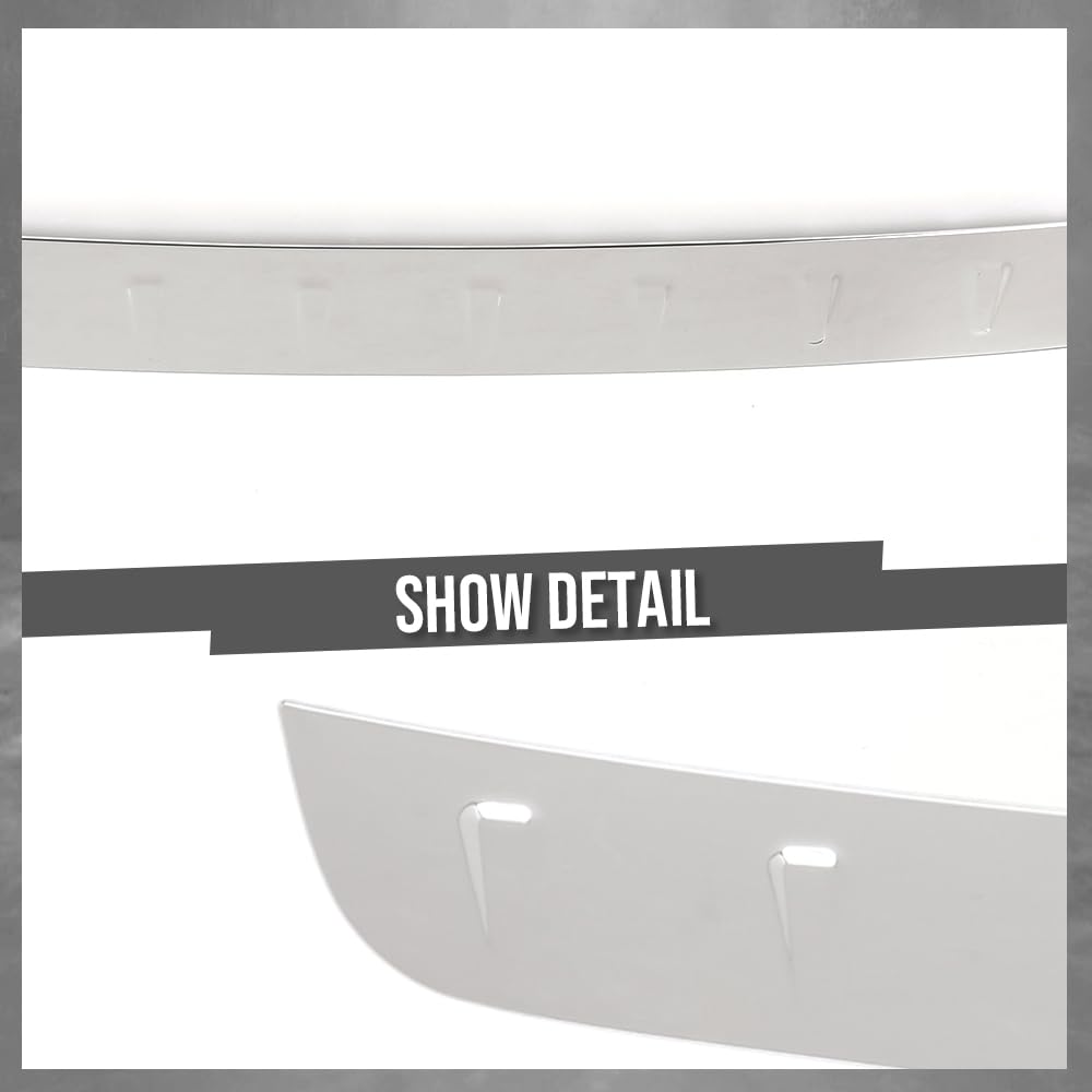 G-PLUS Rear Bumper Step Plate Scuff Pad Compatible with Benz X247 GLB250 2020-2024 A2478859800, A2478852106 Silver