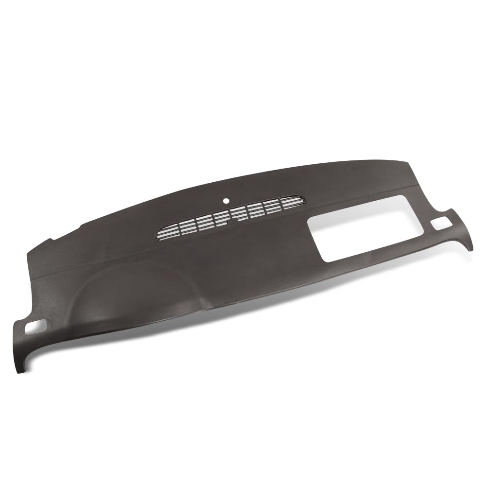 G-PLUS TPE Molded Dash Cover Cap Overlay Compatible with Chevy Avalanche/Tahoe/Suburban/Silverado 2007-2014 GMC Yukon/Yukon/Sierra 2007-2014,Fit Models WITHOUT Dash Speaker & Amp Brown
