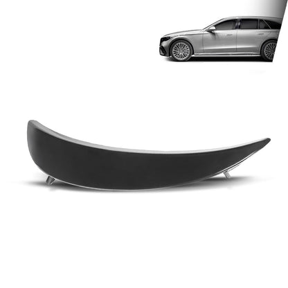 G-PLUS Bumper Face Bar Trim Molding Step Pad Front Driver Left Side Compatible with Benz E350 / E450 4Matic Sedan 2021-2022 2138856306, MB1046183 Black