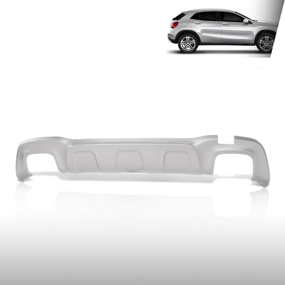 G-PLUS Rear Lower Valance Panel Compatible with Benz GLA250 2015-2017 with AMG 1568852925, MB1195135 Silver