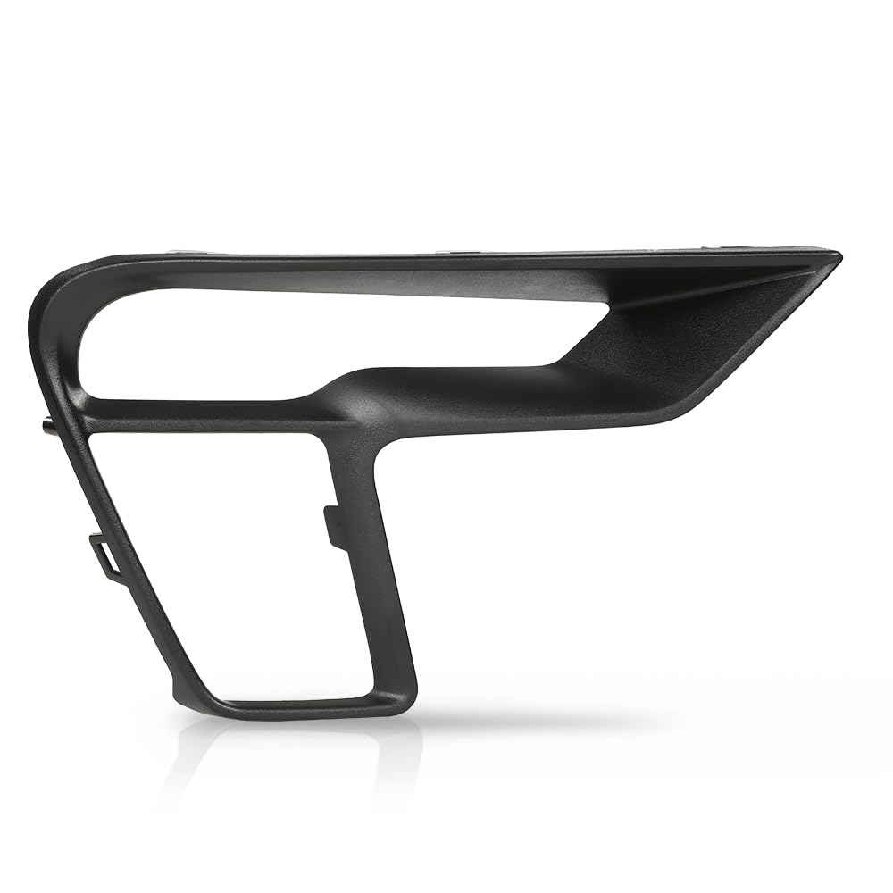 G-PLUS Front Right Fog Light Cover Lamp Bezel, Compatible with Ford Explorer (submodel: Base, Limited, Platinum, Sport, XLT) 2018 2019, Passenger Side, JB5Z17B968BA, FO1039181