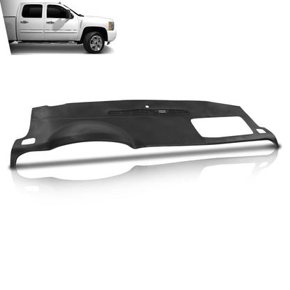 G-PLUS TPE Dash Board Cover Instrument Panel Compatible with Chevy Avalanche 2007 2008 2009 2010 2011 2012 2013 Fit Chevy Tahoe 2007-2014 Black