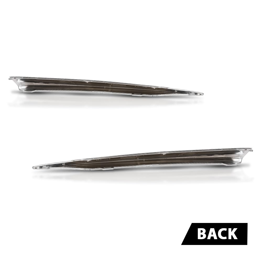 G-PLUS Pair Driving Light Trims, Compatible with Lincoln MKC 2015-2019, LH Driver & RH Passenger Side 2PCS, EJ7Z15266AA, EJ7Z15266AB