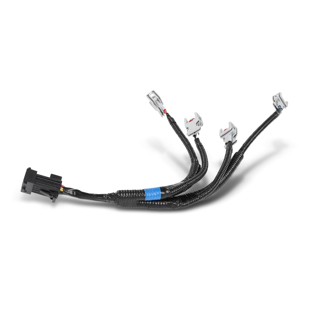 G-PLUS Injector Wiring Harness Compatible with Hyundai Terracan 2000-2025 338104X600, 33810 4X600 Black