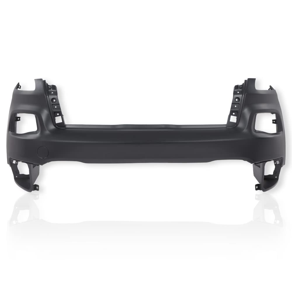 G-PLUS Front Upper Bumper Cover Compatible with Jeep Cherokee 2014 2015 2016 2017 2018, Not Fit Trailhawk Models, 5NJ52TZZAB CH1014112, Primered Black