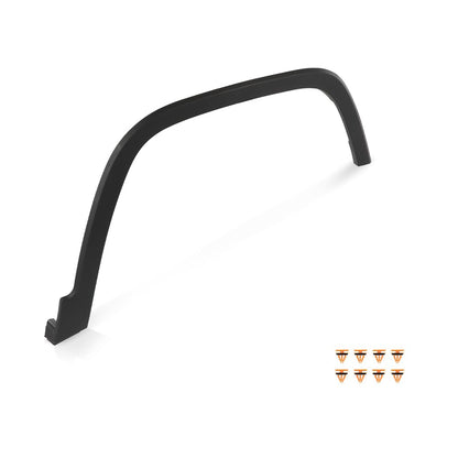 G-PLUS Front Right Passenger Side Fender Flares Compatible with Jeep Cherokee 2014-2018 Fit Models W/o Off Road Package Wheel Opening Molding Arch Trim 68210314AE, CH1291111 Black