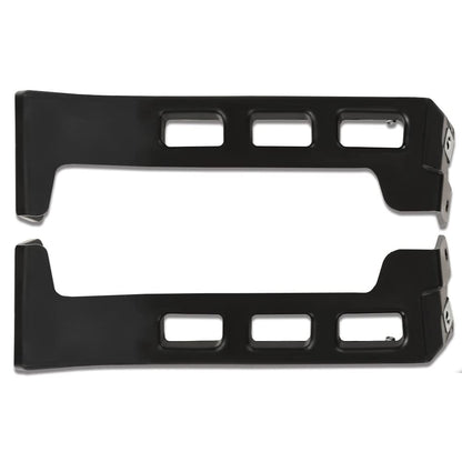 G-PLUS Front Lower Bumper Guide Brackets Driver Passenger Compatible with 201 -2022 Chevy Equinox GM1042153, GM1043153,23227561, 23227562 Black