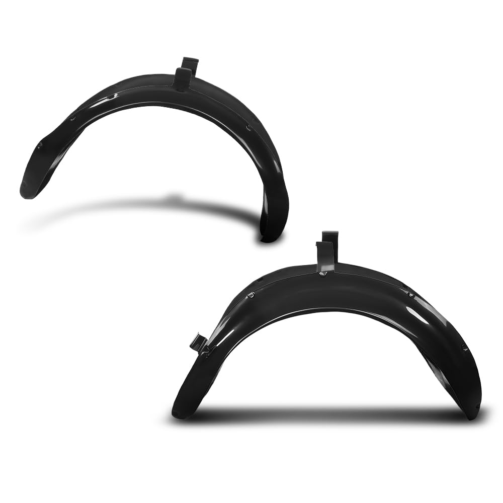 G-PLUS Fender Flares Compatible with Chevy Corvette C3 1968 1969 1970 1971 1972 1973 1974 1975 1976 1977 1978 1979 Black