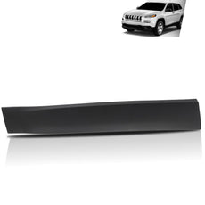 G-PLUS Door Molding for Jeep Cherokee 2014-2018 Front Driver Side Black Close-up View