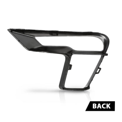 G-PLUS Front Right Fog Light Cover Lamp Bezel, Compatible with Ford Explorer (submodel: Base, Limited, Platinum, Sport, XLT) 2018 2019, Passenger Side, JB5Z17B968BA, FO1039181