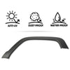 G-PLUS Front Right Fender Flare Compatible with Jeep Renegade 2015-2021 Wheel Opening Molding Arch Trim Black