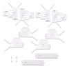 G-PLUS Lower Body Molding Trim Retainer Clips Compatible with 1981-1988 Oldsmobile Cutlass, Complete Lower Body Molding Clips Install Full Set 14 PCS