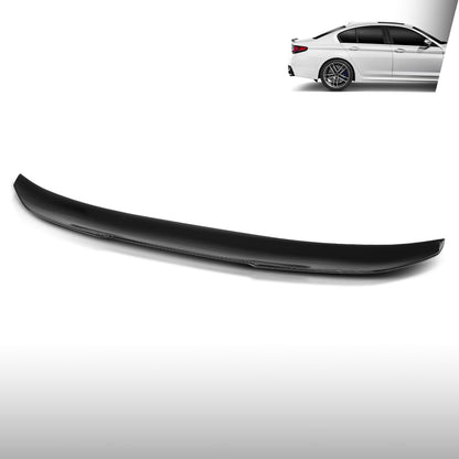 G-PLUS Rear Trunk Spoiler Wing Compatible with BMW G30 5 Series 4 Door Sedan 2017-2023 Fit BMW F90 M5 2018-2023 Trunk Spoiler Wing Glossy Black