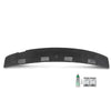 G-PLUS TPE Dash Defrost Vent Cover Cap Overlay Compatible with Dodge Ram 1500 2002-2005/ Ram 2500 3500 2003-2005 Upper Dashboard Panel (Black)
