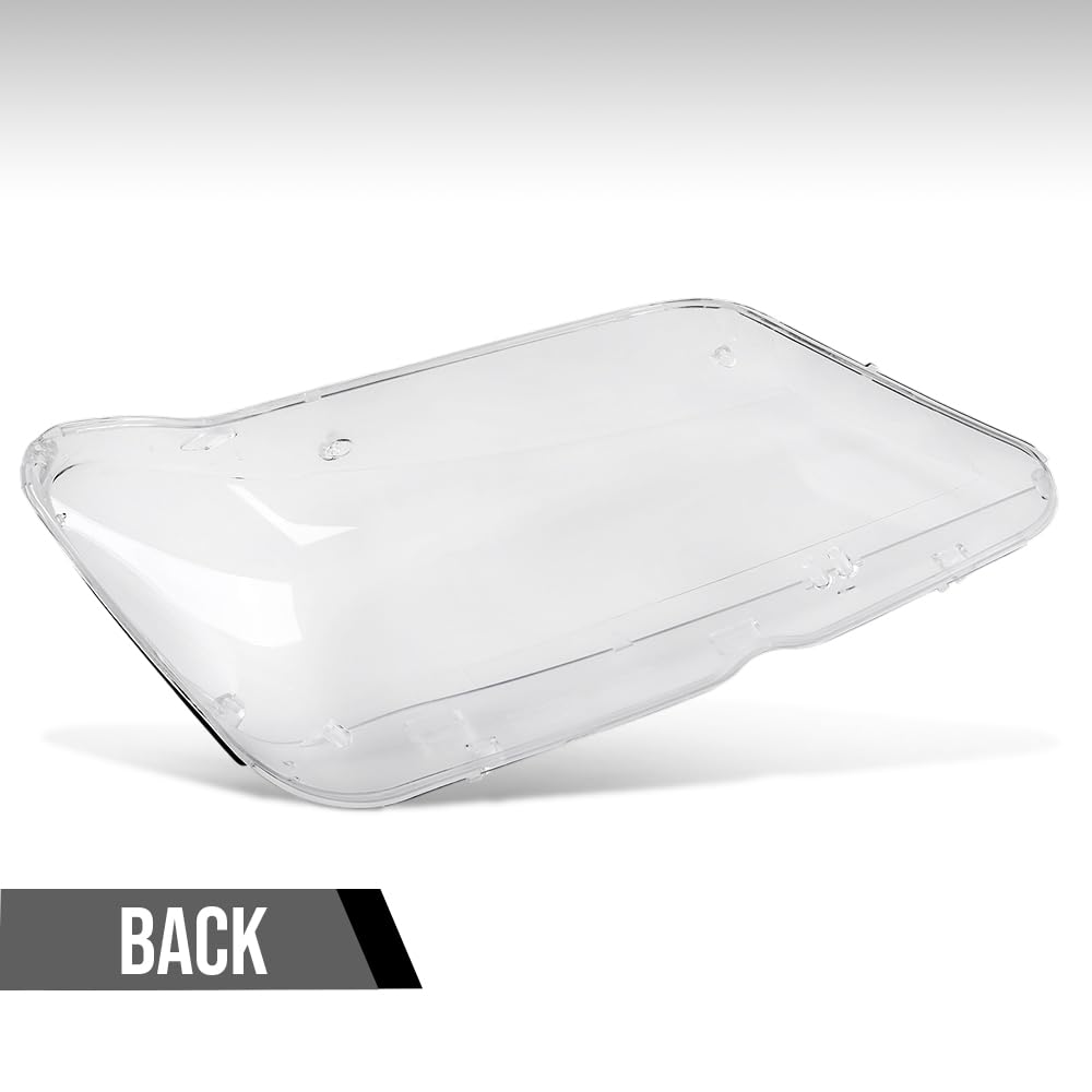 G-PLUS Headlight Lens Cover Compatible with BMW X3 F25 2011-2014 Left Side Front Headlamp Lens Cover Clear