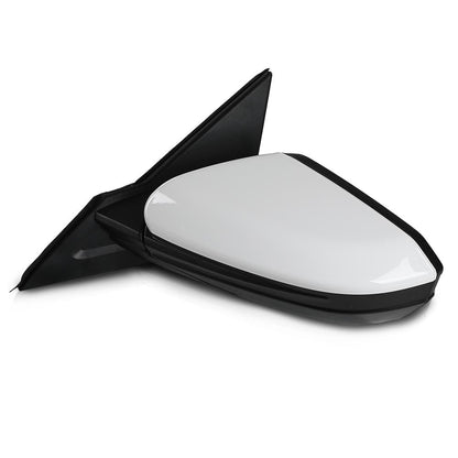 G-PLUS Power Mirror w/ 3-Pin Left Driver Side Compatible with Honda Civic DX 2016-2020/Fit Honda Civic LX 2015-2021 Manual Folding 76208TBAA03ZA-PFM 76208TBAC03ZA-PFM White