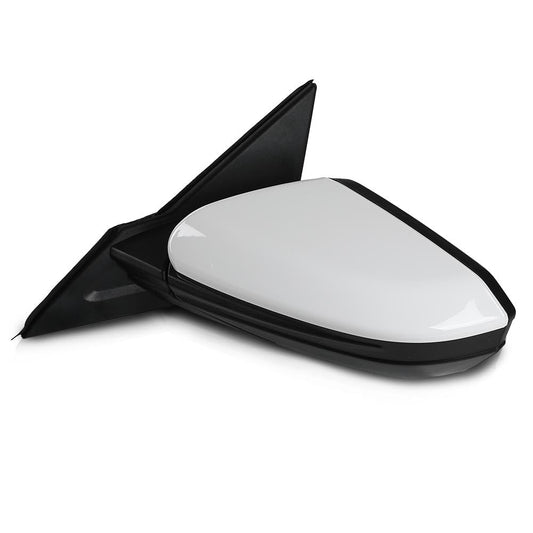 G-PLUS Power Mirror w/ 3-Pin Left Driver Side Compatible with Honda Civic DX 2016-2020/Fit Honda Civic LX 2015-2021 Manual Folding 76208TBAA03ZA-PFM 76208TBAC03ZA-PFM White